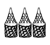 Macrame Plant Hanger - Hand-Woven Boho Rope Small Medium Large Set | Breathable Organizer Hanging Basket Wall-Mounted Rack Stand Bohemian Home Decor for Living Room Balcony Kitchen Reading Nook Fence