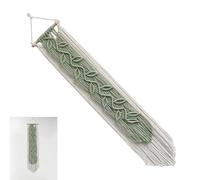 Macrame Wall Hanging - Cotton Rope | Handmade Wall Macrame For Home Decor Background | Room Hanging In Orange Green Or Wine Red For Living Room Bedroom Balcony