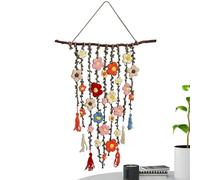 Macrame Wall Hangings - Crochet Flower Bohemian Tapestry Decoration