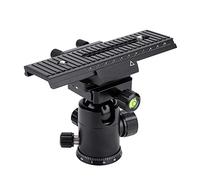 Macro de Enfoque en Carril Deslizante a 2 Vías, 11cm Barra Deslizante de Riel de Cámara con Tornillo de Montaje Universal de 1/4 Pulg Disparos de Enfoque de Alta Precisión para Cámaras DSLR