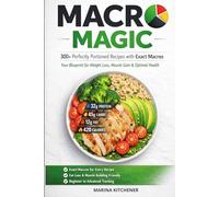 Macro Magic: The Complete Macro-Balanced Cookbook: 300+ Perfectly Portioned Recipes with Exact Macros: Your Blueprint for Weight Loss, Muscle Gain, and Optimal Health (The Metabolic Kitchen Series)