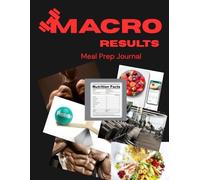 Macro Meal Prep & Calorie Deficit Journal: A Step-by-Step Food Tracking and Fitness Planner for Weight Loss, Macro Counting, and Healthy Eating