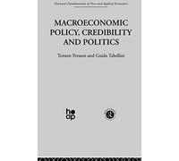 Macroeconomic Policy, Credibility and Politics