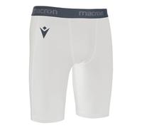 Calentadores de Pierna Bermudas Macron Oak Short Undershort Training Tramo White