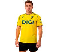 Macron - Camiseta oficial Cadiz Cf Primera Equipación 2025-2026, Unisex, Yellow, M