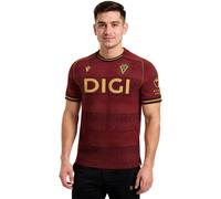 Macron - Camiseta oficial Cadiz Cf Segunda Equipación 2025-2026, Unisex, Bordeaux, XL