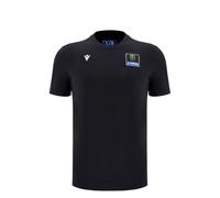 Macron Camiseta Travel Replica Junior Monster Energy Moto GP, Negro, 12 años
