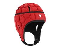 Macron, Helmet Xe, Casco De Rugby, Rojo, M, Admirador Unisex