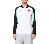 Macron Merchandising ufficiale Polo Modelo Travel Udinese Fútbol 2021/22, Unisex Adulto, Color Blanco, S