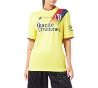 Macron Merchandising ufficiale Tercera Malla Bologna FC 2021/22, Unisex Adulto, Rojo, XX-Large