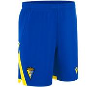 Macron - Pantalón corto Cadiz CF Primera Equipación 2025-2026, Unisex, Blue, L