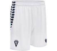 Macron - Pantalón corto Cadiz CF Segunda Equipación 2024-2025, Unisex, White-Blue, S