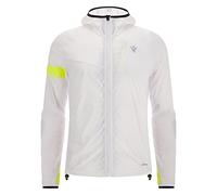 Macron Run Scd Alvin Reflex W-Break Light Jkt Wht/Nyel Man Chaqueta a Prueba de Viento, Hombres, Color Blanco, X-Large