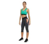 Macron Run Scd Beatrix Crop Bra Light Aquam Mel Wmn Top, Mujer, Azul Claro, X-Large