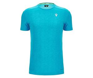 Macron Run Start Scd Ralph Camiseta Print Nsky Mel SS Man Malla, Hombres, Azul Cielo, S