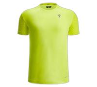 Macron Run Start Scd Ralph Camiseta Print Nyel/Dnyel SS Man Malla, Hombres, Amarillo, XX-Large