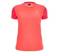 Macron Run Start Scd Rita Camiseta PRNT Ncor/Dncor SS Wmn, Mujer, Coral, XS