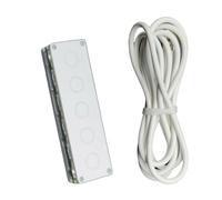 Macropad programable de 5 teclas, función de control multimedia táctil, fácil de conectar y usar para juegos y profesionales