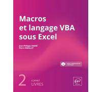 Macros et Langage VBA sous Excel: Coffret en 2 volumes (COFFRET GESTION)