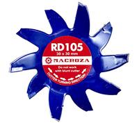MACROZA Fresa de corte RD105, 30mm x 30mm, disco para rozadora de pared MACROZA