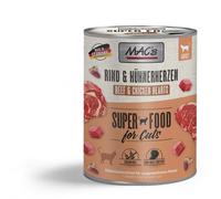 MAC's Cat Carne de Res & Corazones de Pollo 800gx6