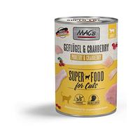 Mac's Cat Comida Húmeda Premium para Gatos 6 x 400 Gr (Aves De Corral Y Arándanos)
