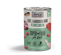 Mac's Cat Comida Húmeda Premium para Gatos 6 x 400 Gr (Pato, Conejo Y Ternera)