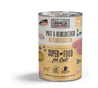 Mac's Cat Comida Húmeda Premium para Gatos 6 x 400 Gr (Pavo Y Arándanos)