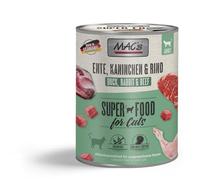 Mac's Cat Comida Húmeda Premium para Gatos 6 x 800 Gr (Pato, Conejo Y Ternera)