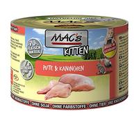 MACs Cat Kitten Pavo y conejo, Comida Humeda | 6 x 200 g