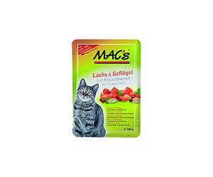 MACs Cat Pouch Pack Lachs & Preiselbeeren 100g (Menge: 12 je Bestelleinheit)