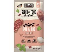 MAC's Cat Pouch Ternera, Res y Arándano 100gx12