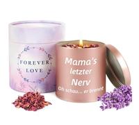 MACTING Regalo del día de la madre de hija, hijo, niños, madres última vela nerviosa, regalos del día de la madre, velas perfumadas de lavanda, regalo de cumpleaños para mamá, regalo de cumpleaños