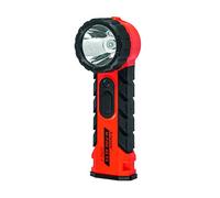 Mactronic M-FIRE AG EX-ATEX - Linterna de ángulo LED (323 lúmenes, peso 250 g, con pilas, grado de protección IP54, alcance de 288 m, funciona con pilas, 4 pilas Energizer E91 (AA) (incluidas)