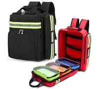 Macuto Botiquín De Primeros Auxilios,Mochila De Emergencias,Bolsa Médico,Varios Compartimentos,Mochilas De Marcha,Botiquines De Primeros Auxilios Para Viaje Y Acampada,(Solo Incluye La Bolsa) A