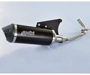 Macxiscooter polini black para piaggio 125 vespa gts euro 5 (190.0078)