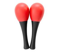 Mad About MAR01 Mini maracas en rojo, coctelera de huevos, par de cocteleras de percusión para escuelas y grupos de percusión
