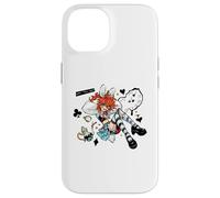 Mad Alice Punk Wonderland Bunny Orejas Melting Clock Caos Carcasa para iPhone 14