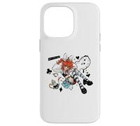 Mad Alice Punk Wonderland Bunny Orejas Melting Clock Caos Carcasa para iPhone 14 Pro Max