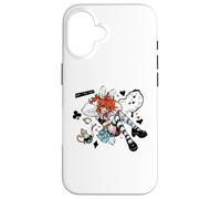 Mad Alice Punk Wonderland Bunny Orejas Melting Clock Caos Carcasa para iPhone 16