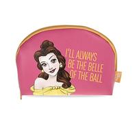 Mad Beauty Disney Princess Beauty & The Beast Belle - Bolsa de maquillaje para cosméticos, producto oficial de Disney, regalos novedosos de belleza, cosméticos y cuidado de la piel para mujeres,