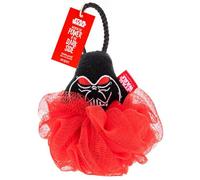 MAD Beauty - Esponja Corporal Galáctica | Inspirada en Star Wars | Potencia tu Experiencia en la Ducha | Limpieza Rejuvenecedora | Conecta con la Épica de Star Wars, Rosso, 1 unidad, Poliéster