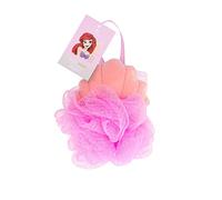 Mad Beauty Esponja de lufa corporal de Princesa Disney La Sirenita, Ariel | Novedosos regalos de belleza, cosméticos y cuidado de la piel para mujeres, adultos y niños
