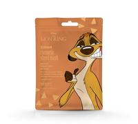 MAD BEAUTY Mascarilla Facial Lion King Sheet Mask Timon: Disfruta de una piel revitalizada con esta mascarilla facial con diseño de Timón, inspirada en El Rey León.