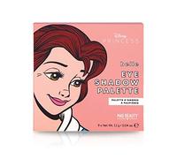 MAD Beauty Paleta de Sombras de Ojos Princesa Bella, Disney Pop Princess Mini Eyeshadow Palette Belle, Multicolor