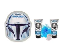 Mad Beauty XL Star Wars - Set de regalo 3D - The Mandalorian - Bomba de baño, loción corporal, gel de ducha, esponja