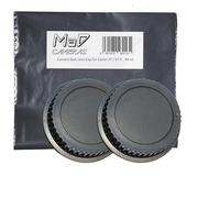 Mad Camera - 2X Tapas Traseras para Lente - Protección contra Polvo para Montura de Lente Canon EOS EF-S - Compatible con Canon