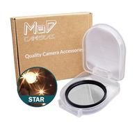 Mad Camera - Filtro de Estrella de 8 Puntas de 72mm - Añade Brillo a Las Luces para Paisajes Nocturnos - Filtro Premium para Lentes de Cámaras DSLR