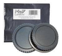 Mad Camera - x1 Juego de Tapas de Cuerpo de cámara + Tapas traseras de Objetivo - Pack al por Mayor - Protección contra el Polvo para Canon EF-S - Compatible con Canon