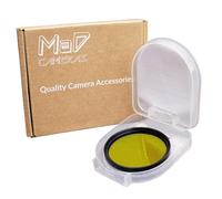 MaD Cameras 52mm Filtro Amarillo de corrección de Color para Objetivos de cámara - Reduce el Resplandor, Mejora el Contraste y la Profundidad para cámaras DSLR y sin Espejo - Amarillo 52mm